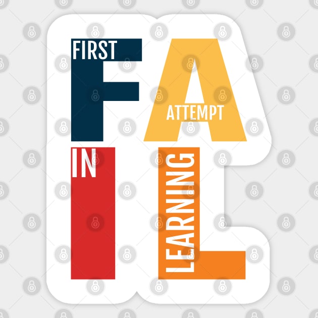 Fail Sticker by PR Hub